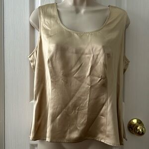 Shiny 100% silk tank 12P